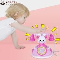 ราคา สิ่งมหัศจรรย์ ดนตรีกระต่ายของเล่นโทรศัพท์,การ์ตูนเล่นบ้านไฟเสียงเด็กการเรียนรู้ของเล่น,สร้างสรรค์ย้อนยุคจําลองโทรศัพท์ต้นการศึกษาของเล่นเด็กของเ (48805650174)