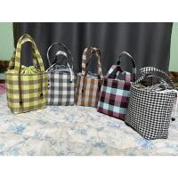 ราคา กระเป๋าผ้าขาวม้า กระเป๋าลายสก็อต คละสี24ลาย (12633639958)