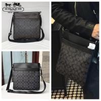 ราคา Coach New Single Shoulder Bag Men Crossbody Bag in Stock with Recomใบเสร็จ 71877 (52554638309)