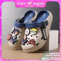 ราคา ❤️[พร้อมส่ง] รองเท้าเด็กแบบรู การ์ตูน รุ่นใหม่ สำหรับเด็กผู้ชาย ใส่อยู่บ้าน พื้นนุ่ม เบา กันลื่น รองเท้าใส่ชายหาด ลำลอง (44077736197)