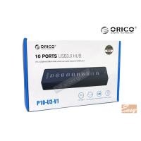 ราคา USB 3.0 10 Port HUB + Power Adapter 12V 4A(ORICO) แท้ชิปเซ็ท VIA-Labs VL812 (8883464723)