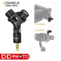 ราคา COMICA CVM-VS10 Mini Flexible XY Stereo Microphone ไมโครโฟนสำหรับ gopro 3.5mm.TRS ไมโครโฟนประกัน7วัน (11119481132)