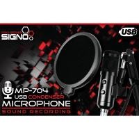 ราคา SIGNO Condenser Microphone Sound Recording รุ่น MP-701 / MP-704 (ไมค์โครโฟน) (6039463604)