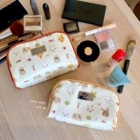 ราคา Cosmetic Bag กระเป๋าเครื่องสำอางค์ผ้าเคลือบกันน้ำ ลายPeter Rabbit (1746974888)