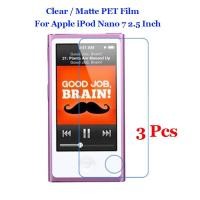 ราคา 3 ชิ้น / ล็อต สําหรับ Apple iPod nano 7 2.5 นิ้ว HD ใส / ป้องกันแสงสะท้อน เคลือบด้าน ป้องกันหน้าจอสัมผัส ฟิล์มป้องกันผิว (15289318210)