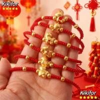 ราคา สร้อยข้อมือนักษัตรปีม้า สไตล์โพนี่นำโชค เชือกถักด้ายสีแดง เพิ่มพลังบวก (54654388169)