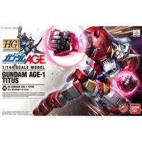 ราคา Bandai Gundam HG AGE 05 1/144 Gundam AGE-1 Titus Model Kit (28025958059)