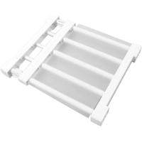 ราคา ชั้นวางตู้เสื้อผ้าแบบขยาย,20กก./44ปอนด์โหลดปรับก้านความตึงเครียดท่อเหล็กชั้นวางความตึงเครียดสําหรับตู้เสื้อผ้าล็อคเกอร์ชั้นวางออแกไนเซอร์(11.8-15.7ใน) (58002460785)