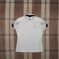 ราคา CALLAWAY GOLF เสื้อโปโลผู้หญิงแบบแห้ง สีขาว ไซส์ M Second Preloved (22030650601)
