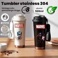 ราคา ประหลาดใจ กัปตันอเมริกากาแฟขวดดื่มแก้วสแตนเลส304 500มิลลิลิตรอาหารเกรดความร้อนและเย็น8ชั่วโมง ป้องกันการรั่วซึม สุนทรียศาสตร์ที่ทันสมัย (54852920710)