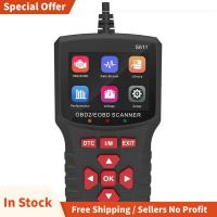 ราคา S611 Enhanced OBD2 เครื่องสแกนเนอร์เครื่องอ่านรหัสรถยนต์รถยนต์OBD2 เครื่องสแกนเนอร์ตรวจสอบอัตโนมัติสแกนเครื่องมือสําหรับOBD II Protocolรถยนต์ (42827504425)