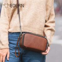 ราคา กระเป๋าสลิงหนังแท้สำหรับผู้หญิงกระเป๋าสะพายข้างหน (29809155838)