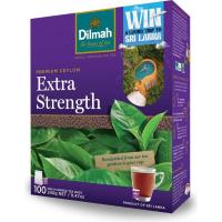 ราคา ชาดิลมา เพียว ซีลอน เอ็กซ์ตร้า สเตรงธ์ 100 ถุง/ Dilmah Pure Ceylon Extra Strength Tea Bags 100 pack | 240g (27154156117)