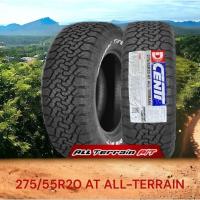 ราคา 275/55R20 AT ALL-TERRAIN DCENTI ยางผลิตไทยคุณภาพเกรดAยางรถยนต์ราคาถูกใหม่ปี2025 เหมาะถนนลาดยางและถนนลูกรัง ราคา1เส้น (29824878548)