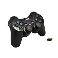 ราคา OKER W76 Gaming Joy Controller Wireless จอยเกมมิ่งไร้สาย สำหรับ PC/PS3 (Black) (5913923349)