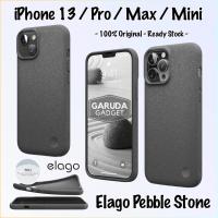 ราคา IPhone 13 Pro Max Mini Elago Pebble หินซิลิโคนอ่อนนุ่มพรีเมี่ยม TPU กันกระแทกปลอกต้นฉบับใหม่ (56254185957)