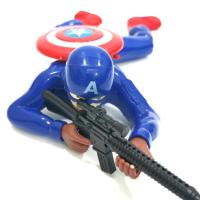 ราคา ANDATOY ทหารคลาน ฮีโร่ กัปตันอเมริกา ใส่ถ่านคลานมีเสียง 9016 (26522191101)