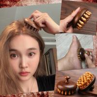 ราคา ไม้นวด หวีนวด แปรงนวด กดจุด ศีรษะ ไม้นวดเท้า ฝ่าเท้า ไม้กดจุด นวด คอ บ่า ไหล่ มือ สปา กัวซา คลายกล้ามเนื้อ (50803241827)