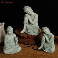 ราคา [ถาวร] 1ชิ้นพุทธศาสนาหุ่นตกแต่งโต๊ะบ้านเซนรูปปั้นหินทรายสีเขียวเครื่องประดับพระพุทธรูปสวนรูปปั้นตกแต่งตู้ปลา (45105157399)
