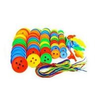 ราคา ร้อยเชือกกระดุม ออกบิลได้ /ก-ฮ/A-Z/ลูกปัดยักษ์/หลอดด้าย ตัวต่อน็อต ตัวต่อท่อ ของเล่นเสริมพัฒนาการ ของเล่นร้อยเชือก (28405550656)