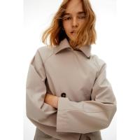 ราคา H&M(เอชแอนด์เอ็ม) เสื้อเทรนช์โค้ทตัวสั้น ผู้หญิง 1171487_2 (25941569866)