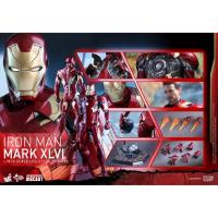 ราคา [มือ 2] Hot Toys Iron Man Mark XLVI (Captain America Civil War) (57504610008)