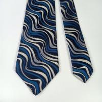 ราคา เนคไทมือสอง Nina Ricci Men's Sparkle Tie Art Design Multicolor 100% Silk (40314016726)