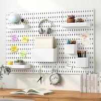ราคา กระดานแขวนผนัง แผ่น pegboard กระดานแขวนของ ชั้นแขวนติดผนัง ชั้นวางของ ของแขวน กระดานแขวนผนังสำหรับจัดเก็บของพร้อมชุดติ (28852045579)