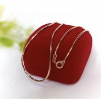 ราคา สร้อยคอนากสวยๆ#สร้อยคอเศษนากแท้ไม่ลอก (15286551952)