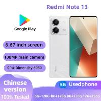ราคา Redmi Note 13 5G สมาร์ทโฟนหน้าจอเดิม 256GB ทุกสีสภาพดีโทรศัพท์มือสองต้นฉบับ (53902601132)