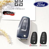 ราคา เคสกุญแจรถยนต์ Ford Ranger EVEREST Ecosport Ford RANGER EVEREST ปลอกกุญแจรถ Ford ฝาครอบกุญแจรีโมท (26710030624)