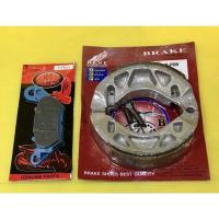 ราคา ผ้าเบรค Fino,Fino New,Mio-MX,Spark Nano,Spark135,Spark115i(เก่า) หน้า+หลัง ผ้าดิสเบรค (10834495579)