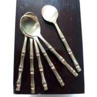 ราคา ช้อนกาแฟทองเหลือง ช้อนกาแฟ ของสะสม ช้อน (1137246462)