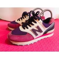 ราคา New balance สีม่วงชมพูsize 38/24cm (7415461263)