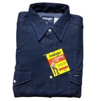 ราคา Deadstock Vintage Wrangler Cowboy Cut 1980s’ Work Western Shirt Made in Usa (27488529796)