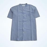 ราคา KEMEJA UNIQLO LINEN SHORT-SLEEVED SANGHAI SHIRT (41555788868)