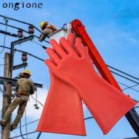 ราคา ONGIONE ช่างไฟฟ้าถุงมือฉนวน,แรงดันไฟฟ้าแบบยืน 220V สีแดงถุงมือฉนวนกันความร้อน,ป้องกันกันน้ํา 5KV Anti-Electricity ทํางานปลอดภัยถุงมือไฟฟ้า (55301082049)