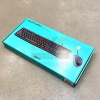 ราคา Logitech คีย์บอร์ด + เม้าส์ รุ่น MK200 (23990793390)