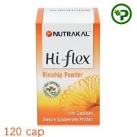 ราคา Hi-flex Nutrakal 120Cap นูทราแคล ไฮ-เฟล็กซ์ 120 เม็ด โรสฮิป 1กระปุก {0890} (23669838526)