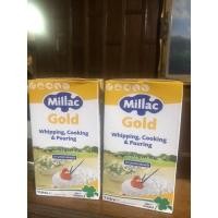 ราคา แพคคู่ วิปปิ้งครีมมิแลคโกลด์ Millac Gold Whipping Cream 1L (8865234669)