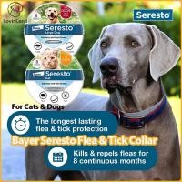 ราคา Bayer Seresto ปลอกคอกําจัดเห็บหมัดสําหรับแมวและสุนัข - การป้องกัน 8 เดือน, ปลอกคอป้องกันศัตรูพืชกันน้ํา, การรักษาแนะนํา (40759283072)