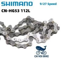 ราคา โซ่ Shimano CN-HG53-9 9 แท้, โซ่จักรยาน Shimano CN HG53 9 สปีด, โซ่จักรยานกีฬา Shimano 9 สปีด (53101385377)