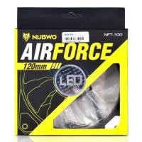 ราคา FAN CASE '12cm' Nubwo Airforce Transparent LED (1940491371)