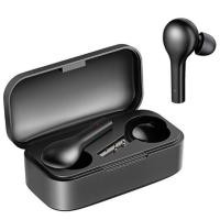 ราคา QCY T5 TWS 5.0 Bluetooth Headphones with Microphone หูฟังไร้สายบลูทูธ Black (21701762656)