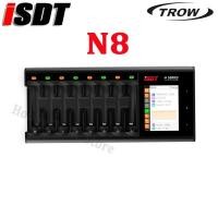 ราคา ✿Isdt N8 เครื่องชาร์จแบตเตอรี่ หน้าจอ LCD 8 ช่อง ชาร์จเร็ว สําหรับแบตเตอรี่ AA AAA Li-lon (27010075575)