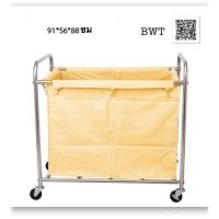 ราคา BWT รถเข็นผ้า รถเข็นใส่ผ้า รถเข็นแม่บ้าน ถุงสำรองโรงแรม เหล็กหนา แข็งแรง ล้อเงียบ ใช้ดี (15276433769)
