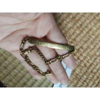 ราคา สร้อยข้อมือเลส​ ทองเหลือง​(งานเก่า)​ (18028622069)