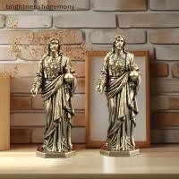 ราคา BGTH Handmade ทองเหลืองพระเจ้ารูปปั้นสไตล์วินเทจเดสก์ท็อปตกแต่ง Creative Cross Border Craft งานศิลปะทองแดงขนาดเล็กตุ๊กตาเครื่องประดับบ้าน Vary (57704801343)