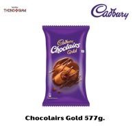 ราคา Cadbury Chocolairs Gold แคดเบอรี อีแคร์ลูกอมคาราเมลสอดไส้นมช็อกโกแลต ขนาด 577 กรัม(g.) BBE:10/2024 (23755340146)