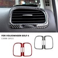ราคา สําหรับ Volkswagen Golf 6 Gti R MK6 2008-2012 คาร์บอนไฟเบอร์รถเครื่องมือแผง Air Vents สติกเกอร์ตกแต่ง Accesorios Para Auto (56755218733)